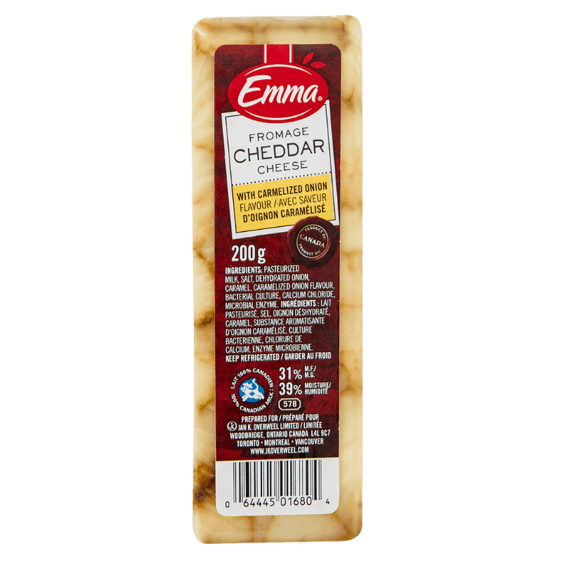 EMMA® Cheddar Cheese – Carmelized Onion