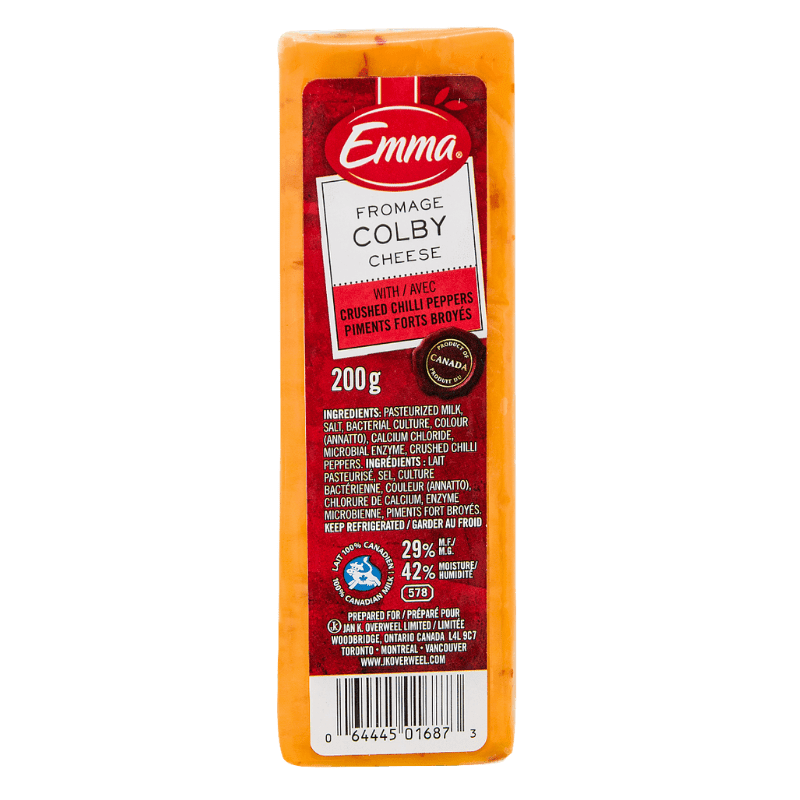 EMMA® Colby Cheese with Chilli Peppers