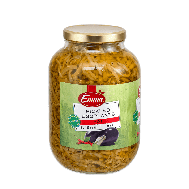 EMMA® Pickled Eggplant In Oil – Hot