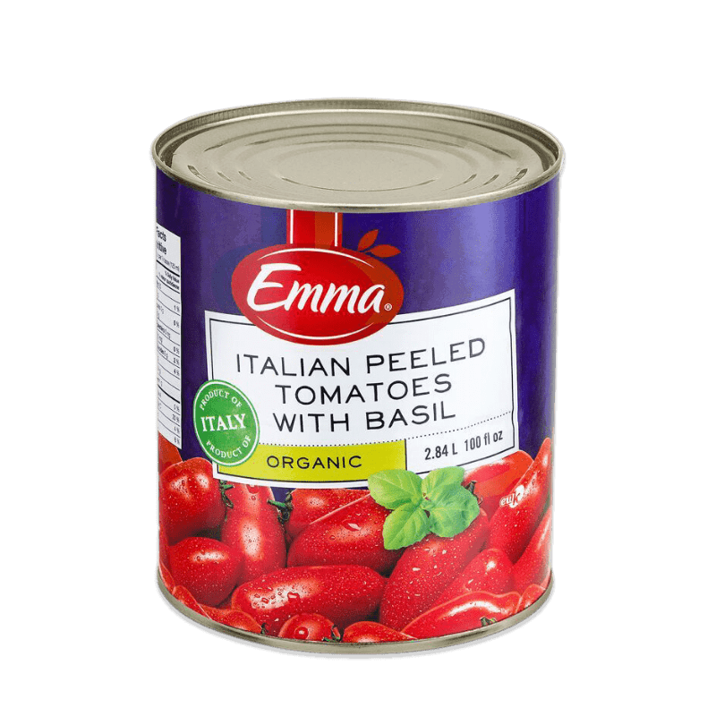 EMMA® Organic Italian Peeled Tomatoes With Basil