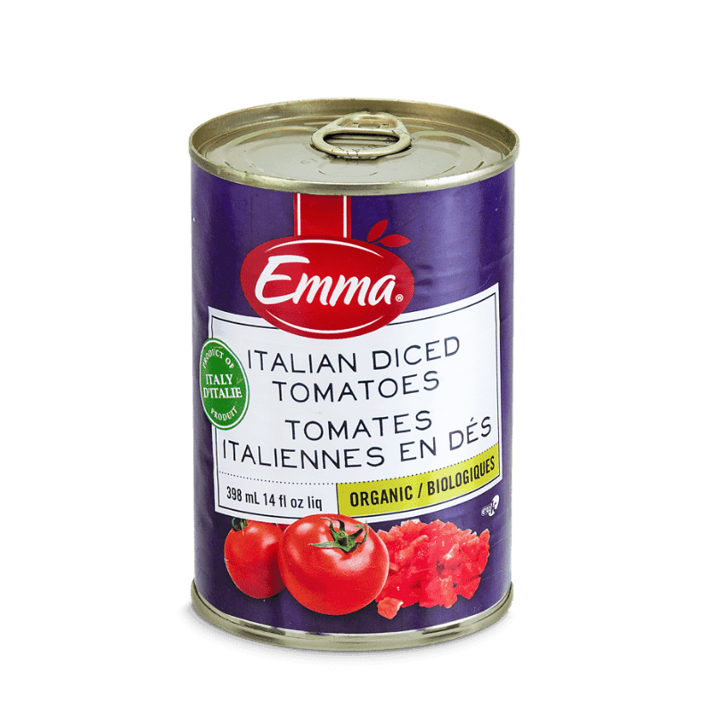 EMMA® Italian Organic Tomatoes – Cubed