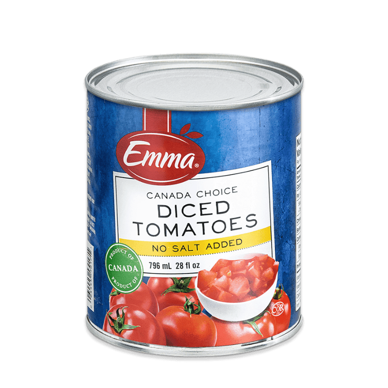 EMMA® Diced Tomatoes Low Sodium – Domestic