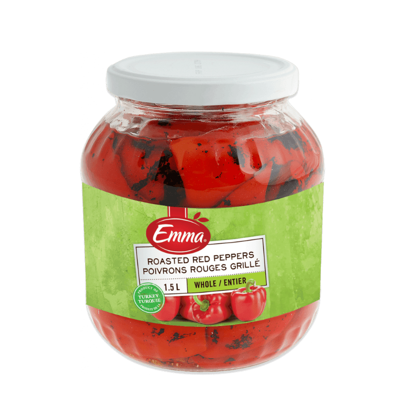 EMMA® Roasted Red Peppers – Whole