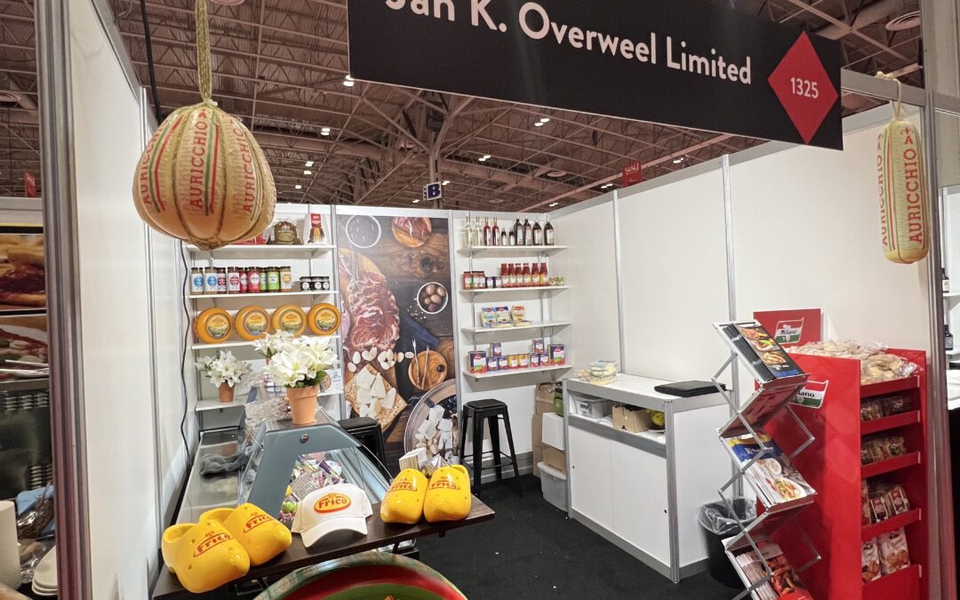 Jan K. Overweel SIAL Canada Trade Show Booth